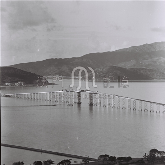 興建中的嘉樂庇總督大橋 興建中的嘉樂庇總督大橋